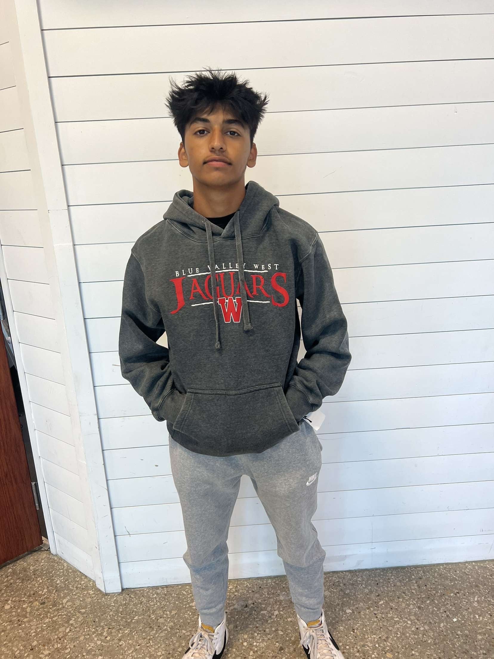 Grey clearance sports sweatshirt